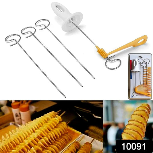 Spiral vegetable cutter set - home & kitchen