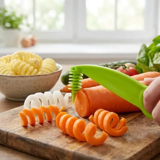 Spiral veggie cutter pro - kitchen tool