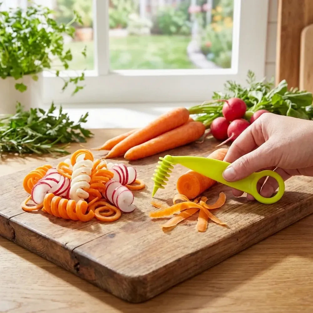 Spiral veggie cutter pro - kitchen tool