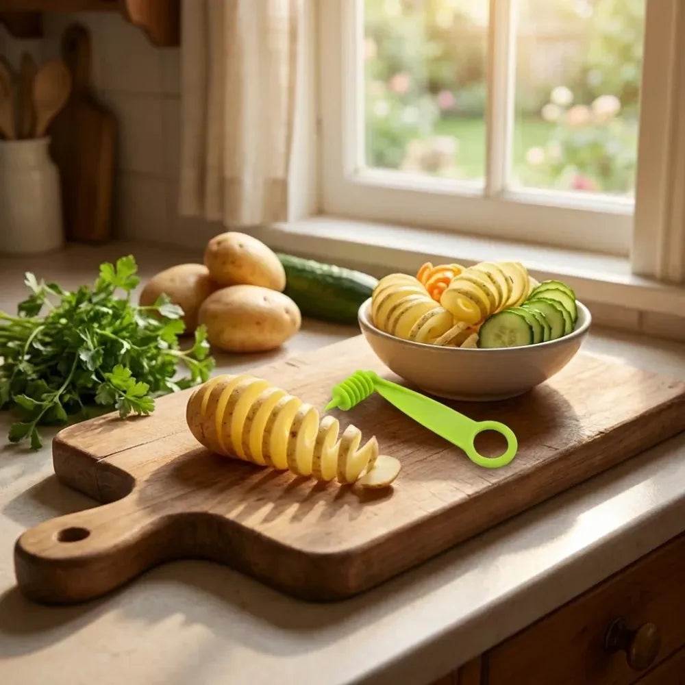 Spiral veggie cutter pro - kitchen tool