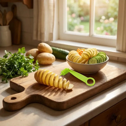 Spiral veggie cutter pro - kitchen tool