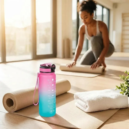 Sport print water bottle – 1000ml