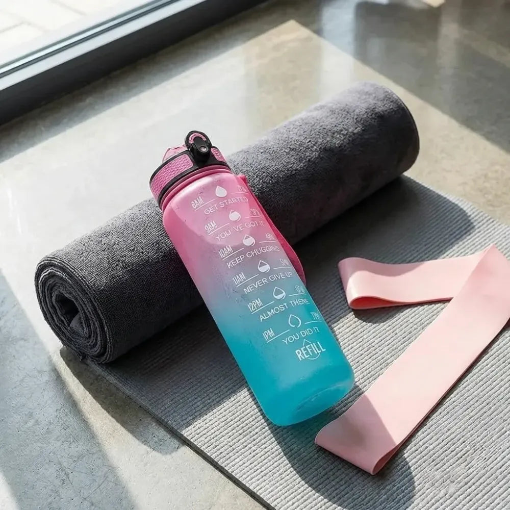 Sport print water bottle – 1000ml