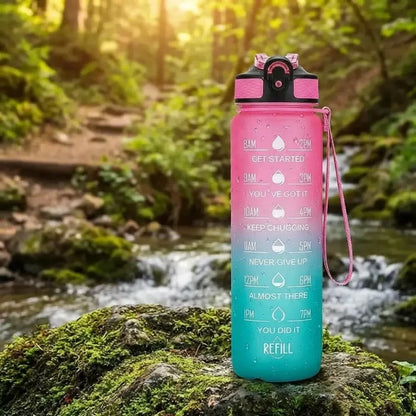 Sport print water bottle – 1000ml