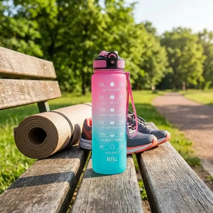 Sport print water bottle – 1000ml