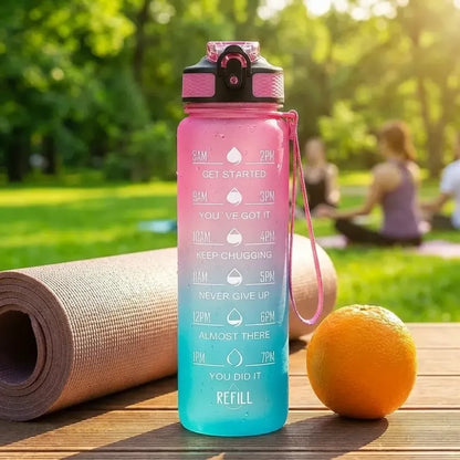 Sport print water bottle – 1000ml