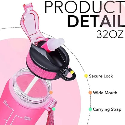 Sport print water bottle – 1000ml