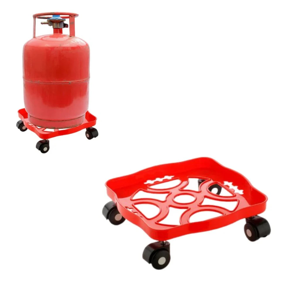 Heavy-duty gas cylinder trolley