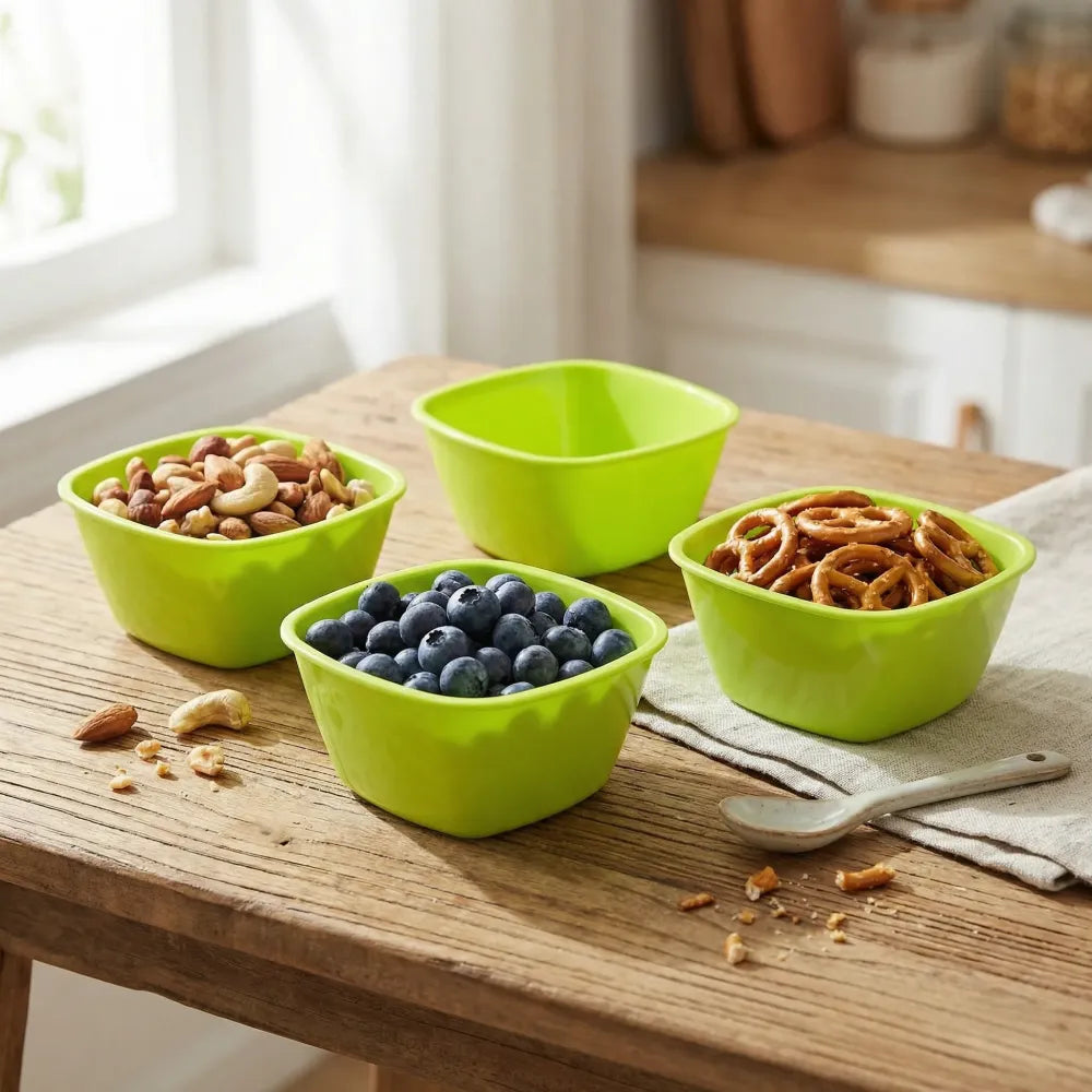 Square mixing bowl set - kitchen tool