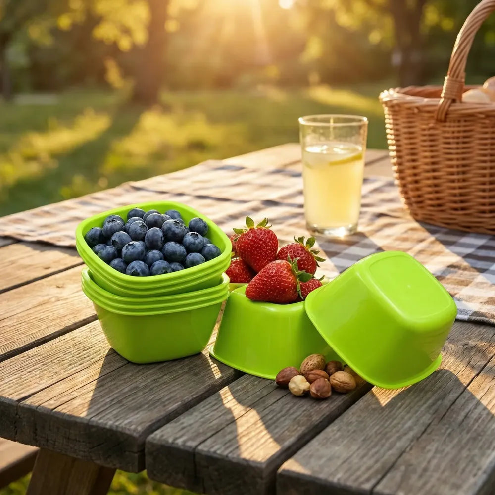 Square mixing bowl set - kitchen tool