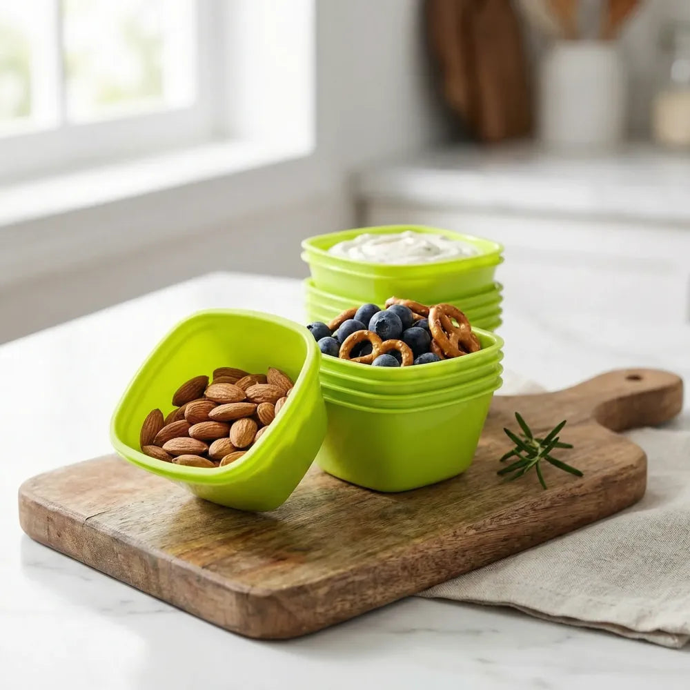 Square mixing bowl set - kitchen tool