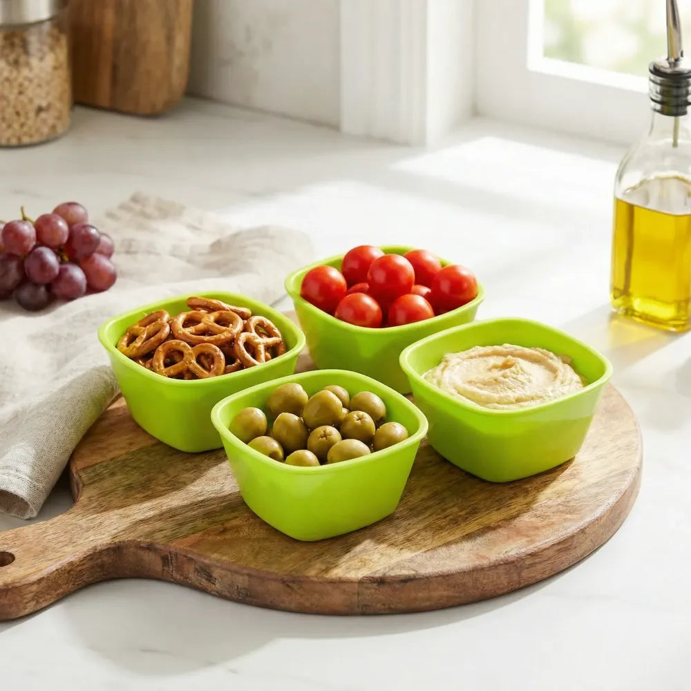 Square mixing bowl set - kitchen tool