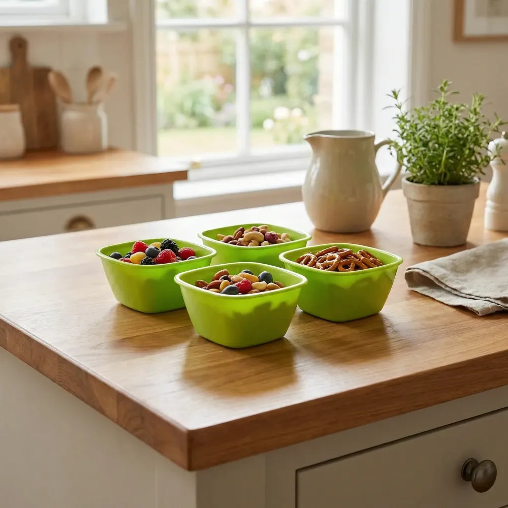 Square mixing bowl set - kitchen tool