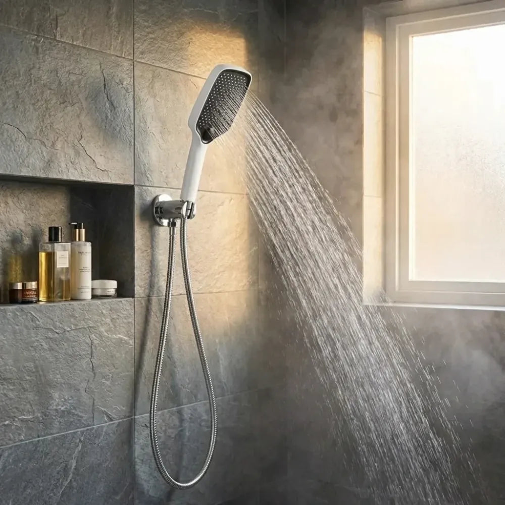 Square multi-mode hand shower - potential heroes