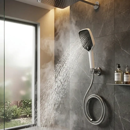 Square multi-mode hand shower - potential heroes