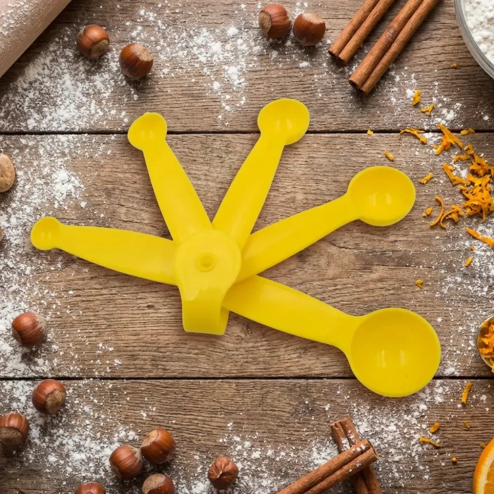 Stackable measuring spoon set - kitchen tool