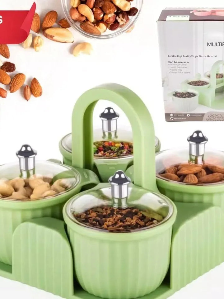 Stackable Storage Jar Set