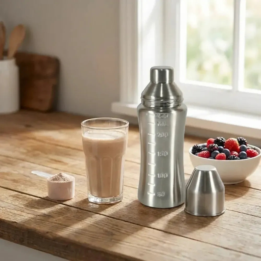 Stainless steel baby feeding bottle – 250ml - home & kitchen