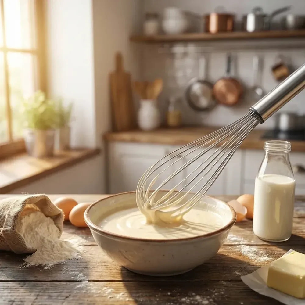 Stainless steel balloon whisk - home & kitchen