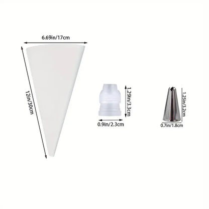 Stainless steel cake nozzles - home & kitchen
