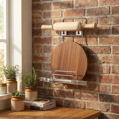 Stainless steel chakla belan stand - potential heroes