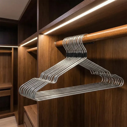 Stainless steel cloth hangers - home & kitchen