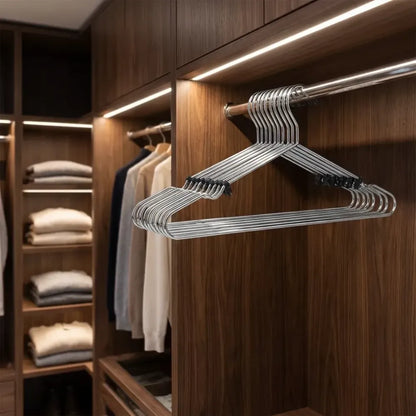 Stainless steel cloth hangers - home & kitchen