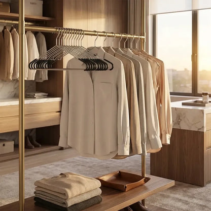 Stainless steel cloth hangers - home & kitchen