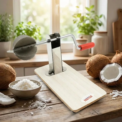 Stainless steel coconut scraper - home & kitchen