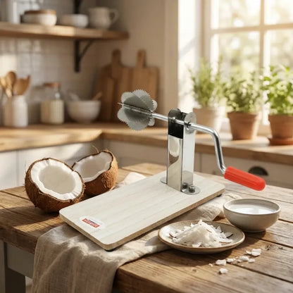 Stainless steel coconut scraper - home & kitchen