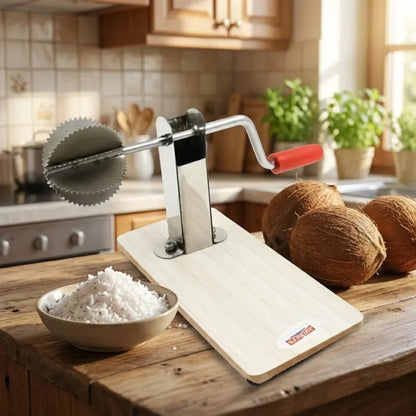 Stainless steel coconut scraper - home & kitchen