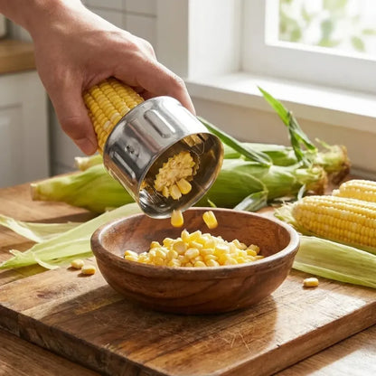 Stainless steel corn cutter - home & kitchen