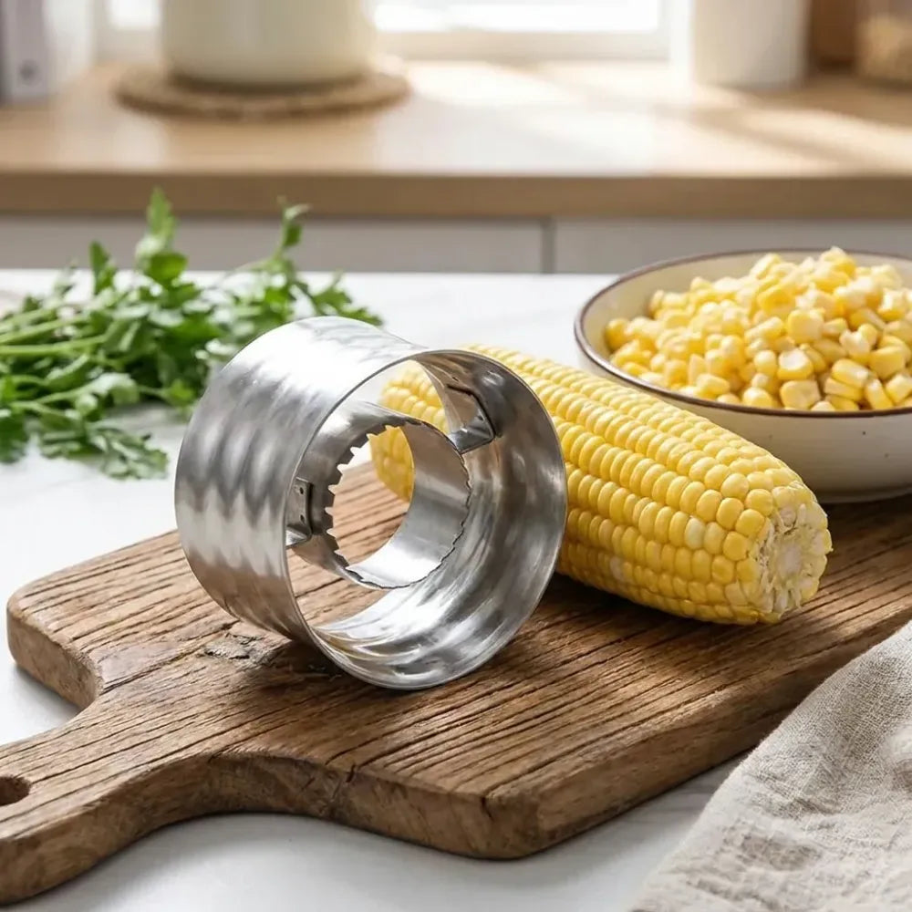 Stainless steel corn cutter - home & kitchen