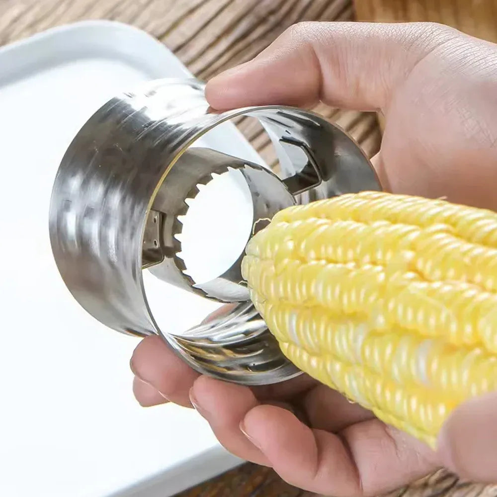 Stainless steel corn cutter - home & kitchen