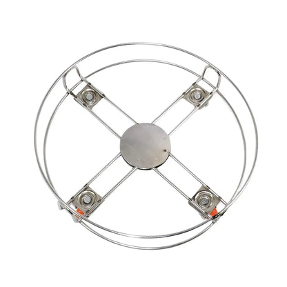 Stainless steel cylinder trolley - home & kitchen