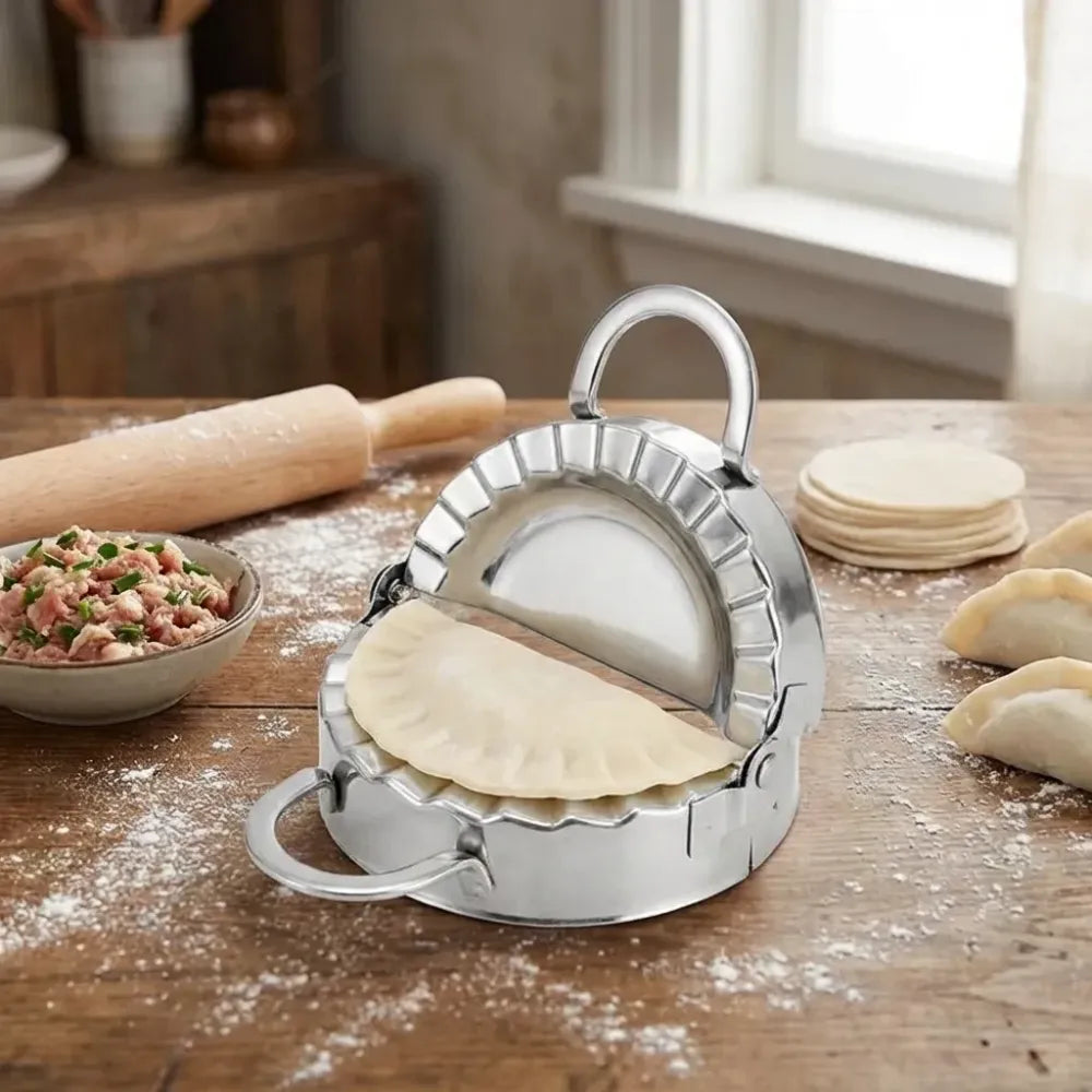 Stainless steel dumpling mold – 1 pc - home & kitchen