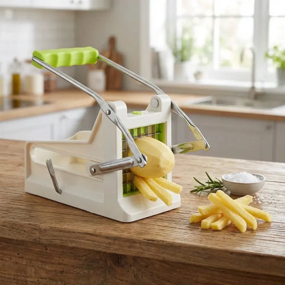 Stainless steel french fry cutter - home & kitchen