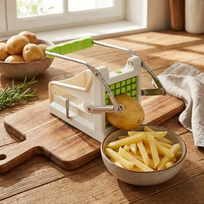 Stainless steel french fry cutter - home & kitchen