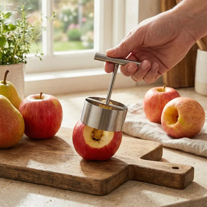 Stainless steel fruit corer - home & kitchen