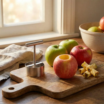 Stainless steel fruit corer - home & kitchen