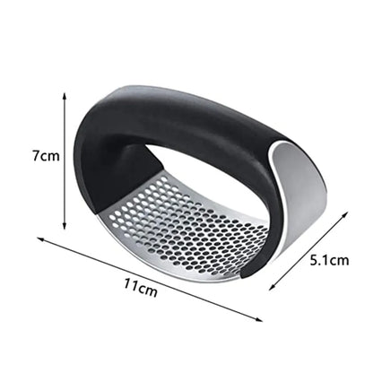 Stainless steel garlic crusher - kitchen tool