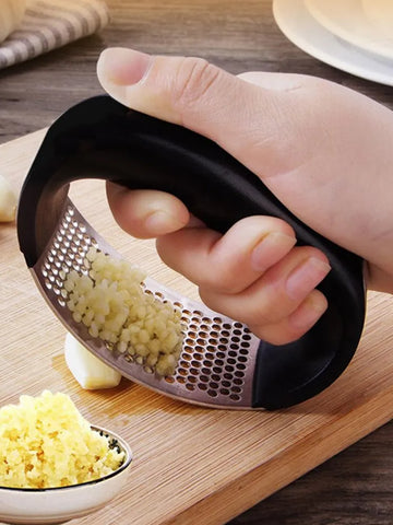 Stainless Steel Garlic Crusher