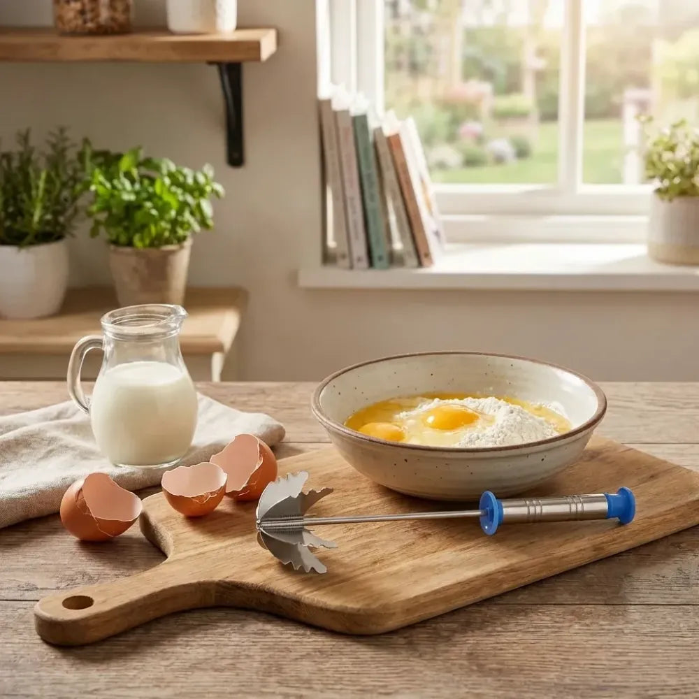 Stainless steel hand mixer - kitchen tool