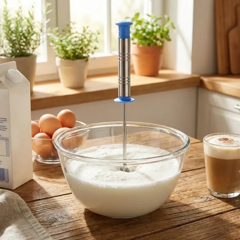 Stainless steel hand mixer - kitchen tool