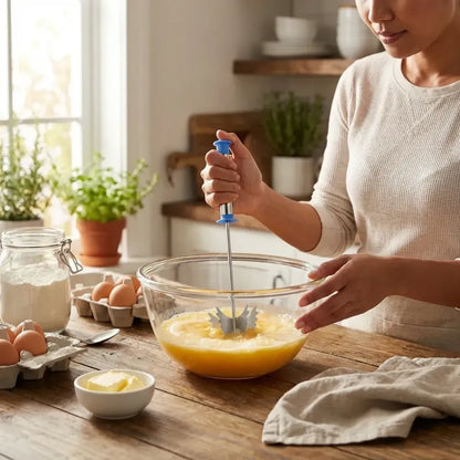 Stainless steel hand mixer - kitchen tool