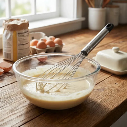Stainless steel hand whisk - home & kitchen