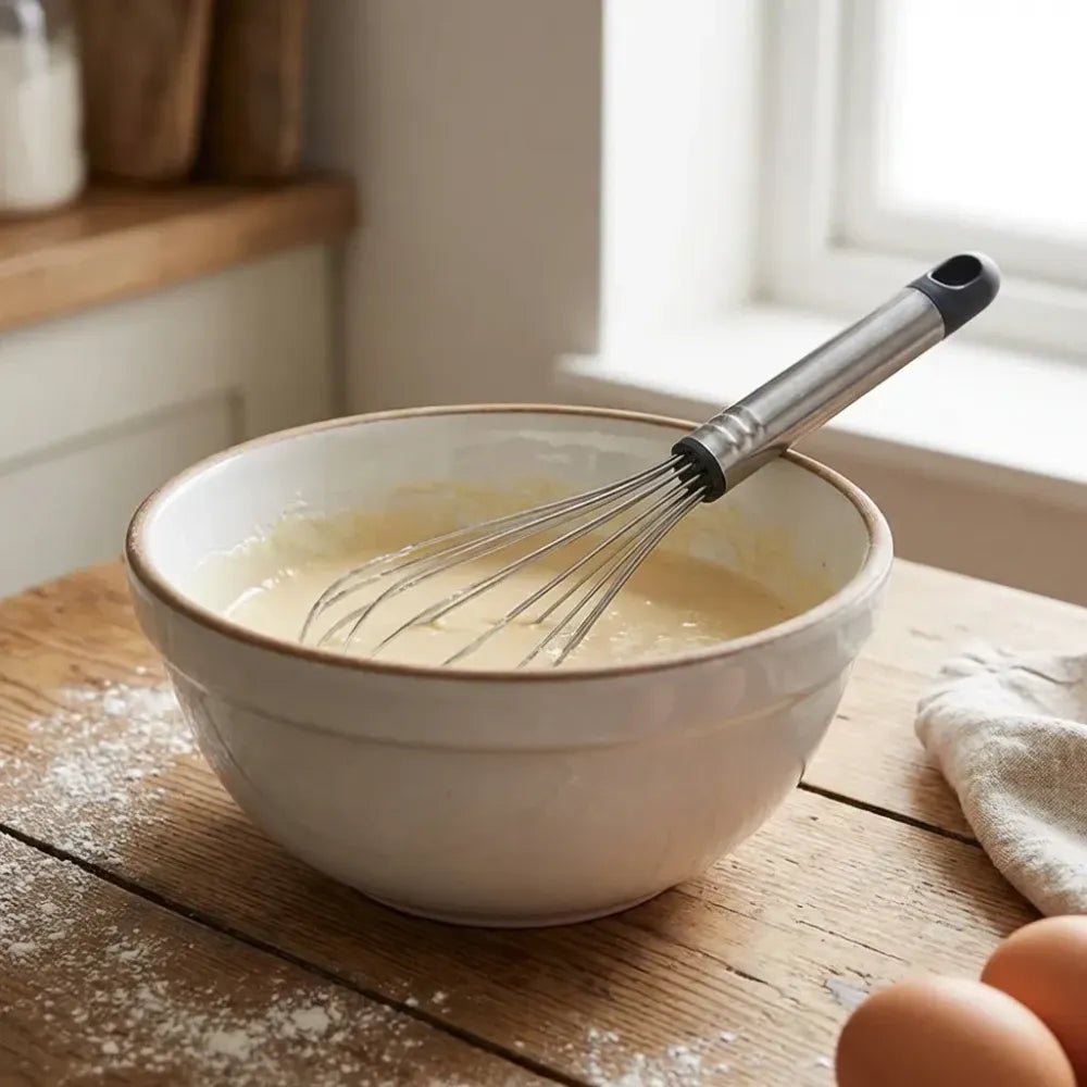 Stainless steel hand whisk - home & kitchen