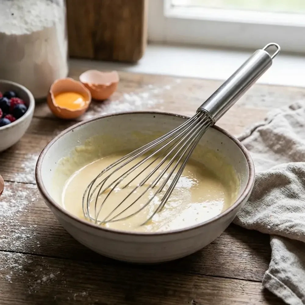 Stainless steel hand whisk - home & kitchen