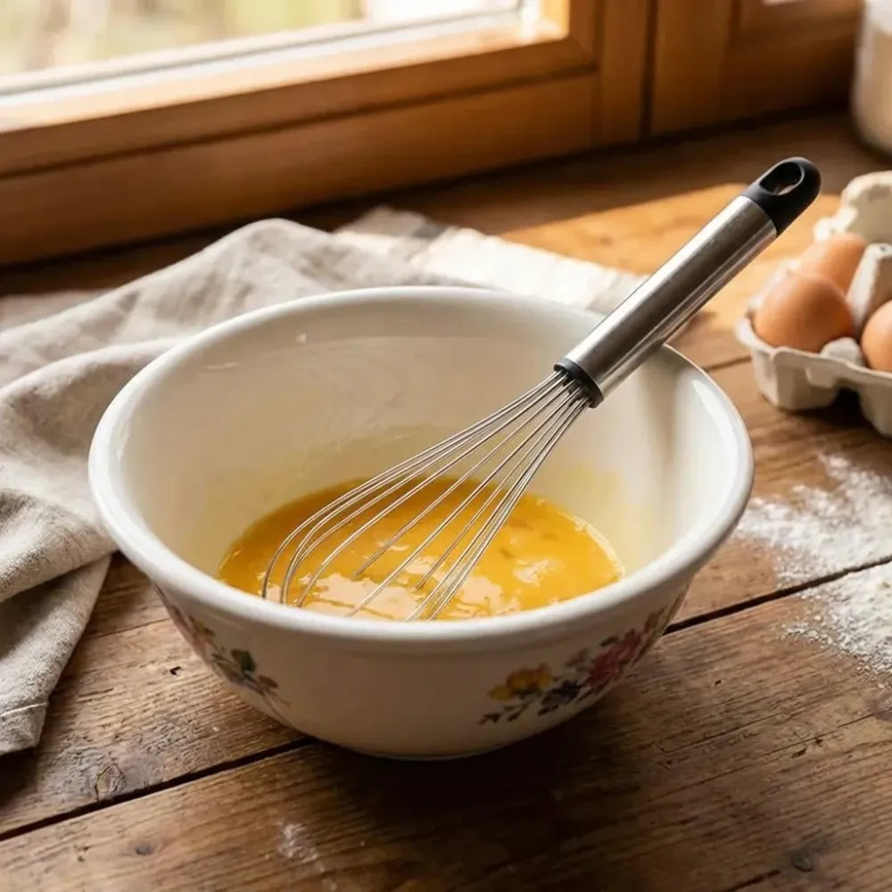 Stainless steel hand whisk - home & kitchen