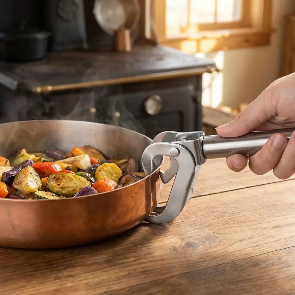 Stainless steel hot bowl holder - home & kitchen